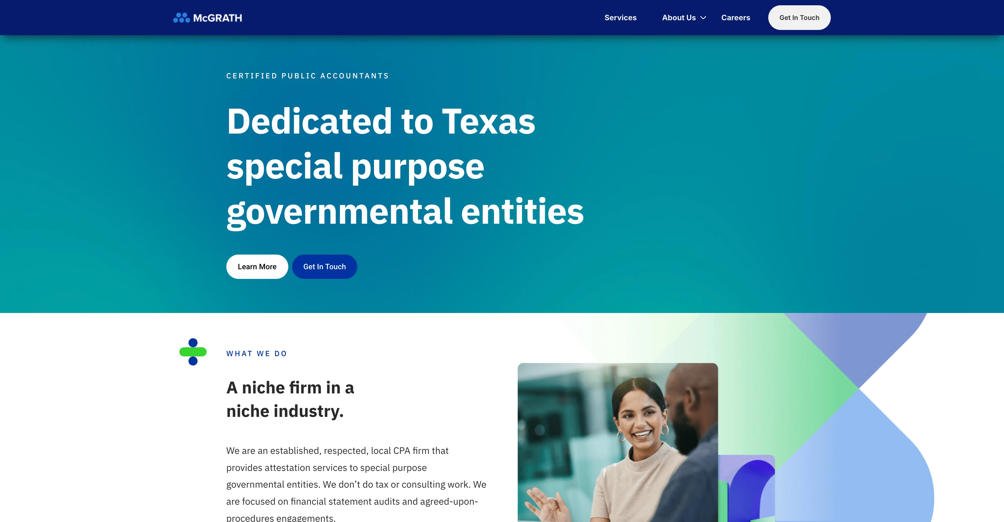 Firm Core Values and Community Focus